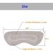 Wotermly 2 Pairs Cow Leather Heel Grips - Grey Heel Pads for Loose Women's Shoes - Buy Online on GoSupps.com