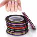 Nail Striping Tape Nail Art Striping Decals Nail Line Sticker DIY Nail Tip Decoration 32PCS Nail Striping Tape - Buy Online on GoSupps.com