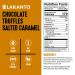 Lakanto Sugar Free Chocolate Truffles - Salted Caramel Flavor | Keto & Vegan Friendly | 1 Net Carb | Creamy & Delicious - 3.63 oz - Buy Online on GoSupps.com