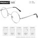 Joopin Blue Light Filter Glasses for Men - Round Metal Frame Gaming & Computer Glasses - Anti-Blue Light A22-Sliber - Buy Online on GoSupps.com