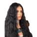 Shaoyao Brazilian Straight Human Hair Wigs For Women Pre Plucked With Baby Hair - Lace Front Frontal Wig Natural Human Hair Black 28"/71.12CM