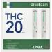 2 Pack - DrugExam Highly Sensitive Marijuana THC 20 ng/mL Single Panel Drug Test Kit - Marijuana Drug Test with 20 ng/mL Cutoff Level for Detecting Any Form of THC in Urine up to 45 Days (2)