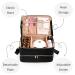 Ethereal Nail Polish Organizer Case & Lamp Storage Bag - Holds 40-50 Bottles & Nail Drill Manicure Set | Black, Large - Pack of 1 - Buy Online on GoSupps.com