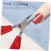 HAPINARY Beauty Accessories Hawk Mouth Pliers Mouse Halloween Girl Cuticle Spray Talcum Pedicure Manicure Heavy Duty Manicure para Nail Handle Rubber and Plastic Red Clippers - Buy Online on GoSupps.com
