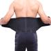 Bedaw Back Support Lumbar Belt for Men & Women - Adjustable Relief for Sciatica & Herniated Disc - XL Black - Buy Online on GoSupps.com