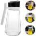 Zerodeko Prartical Oil Pot Oil Vinegar Dispenser 1pc Oil Can Oil Storage Glass Vinegar Bottle Home Oil Bottle Large Capacity Oil Pot 19X12X9.5CM As Shown - Buy Online on GoSupps.com
