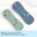 Black Silicone Teething Sticks Set for Babies - Remote Control Shape Teething Toys - Buy Online on GoSupps.com