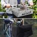 Wiel Bike Basket with Rainproof Cover - Folding Steel Bicycle Basket for Commuter Grocery Shopping and Picnics - Easy Install, Heavy-Duty Metal Wire, 33 lbs Capacity - Buy Online on GoSupps.com