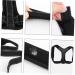 FOMIYES Black Belt Shoulder Posture Brace | Posture Trainer & Harness for Enhanced Alignment - Buy Online on GoSupps.com