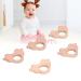 Wooden Teether Car Pendant - DIY Decoration Necklace Jewelry & Toys | Eco-Friendly Souvenir Rattles - Buy Online on GoSupps.com