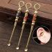 Portable Ear Cleaner Stainless Steel Ear Spoon Set Stainless Steel Ear Wax Remover Reusable Stainless Steel Ear Wax Remover Set Ear Wax Easily Removed Ideal for Personal and Home Use(04) - Buy Online on GoSupps.com