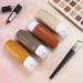 90ml Silicone Travel Bottles Set - BPA-Free Leak-Proof Refillable - Perfect for Toiletries Lotion Shampoo Conditioner (Brown) | International Shipping - Buy Online on GoSupps.com
