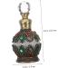 minkissy Essential Oil Bottle Aromatherapy Diffuser Bottle Ornament Container Talco Perfumado Para Mujer Decorative Perfumes Perfume Dispenser Spray Bottle Glass Bottle Crystal Travel 8.3x3.5cm Bronze - Buy Online on GoSupps.com