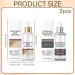 YOFDAL 2 Pieces Black Rice Ampoule White Rice Peeling Serum Black And White Rice As Peeling Rice Ampoule Serum Blackhead Remover Moisturizing For The Face Shine For All Skin Types - Buy Online on GoSupps.com