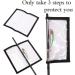 HomDeak 4 Pack Fishing Bait Cover - Durable Clear 0.5mm PVC Wraps for Shape Fishing Hooks - Saltwater and Freshwater Fishing Gear - 2 Large + 2 Medium - 4 Pieces - Buy Online on GoSupps.com