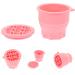 DOITOOL Multifunction detergent Silicone Makeup Brush Cleaner scrub cup washer Make Up Brush Cleaner Eye shadow brush Makeup Brush Cleaner cup Makeup Brush Washer pink Dryer 9.20X9.20X8.60CM Pink - Buy Online on GoSupps.com
