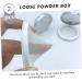 VINTORKY 2pcs Box Powder Box Cake Boxes Cushion Compact Empty Plastic Loose Powder Cases Ultra Thin Clamshell - Buy Online on GoSupps.com
