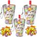 3 x VSTAR 5 Flavour Bubble Tea Mix Mini Cup Keyring 65g - Buy Online on GoSupps.com