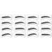 POPETPOP 64 Pairs 8 Eyebrow Stamp Eyebrow Tracer Molds Eyebrow Template Suite Eyebrow Marks Eyebrow Lines 1 count (Pack of 1) As Shownx2pcs - Buy Online on GoSupps.com