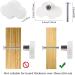 10 Decorative Cartoon Cloud Drawer Handles for Children's Room | White Furniture Knobs | Cloud Shaped Cupboard & Drawer Buttons - Buy Online on GoSupps.com