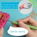 6 Pcs Green Loom Knit Hook Set with Rubber Handle, Plastic Needles, Cable Stitch Holders for Knitting - Buy Online on GoSupps.com