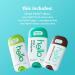 hello Deodorant Variety Pack (Coconut Citrus Sage) + Toothpaste Variety Pack (Unicorn Strawberry Dragon) for Women Men Kids - Buy Online on GoSupps.com