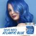 Punky Atlantic Blue Semi-Permanent Hair Color - Vegan, PPD & Paraben Free - 3.5oz (1 Pack) | Lasts up to 35 Washes - Buy Online on GoSupps.com