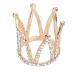 Nail Art Pen Holder Nail Art Pen Holder for Nail Brush Exquisite Gold Plated Pearl Crown Typed Pen Displayer Stand (Type1) - Buy Online on GoSupps.com