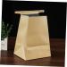 15pcs Kraft Paper Vomit Bags | Light Brown Mini Trash Bags for Travel - Buy Online on GoSupps.com