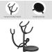 Premium Shaving Brush & Stand - Stylish Men's Bathroom Display & Holder - Buy Online on GoSupps.com