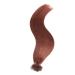 100% Remy Real Hair Chestnut Bonding Extensions - 100 Strands U-Tip Keratin Hair Extensions #33 - 30cm Long Smooth Strands - Buy Online on GoSupps.com