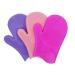 Buy Makeup Brush Cleaner Silicone Glove - Essential Scrubber for Foundation Brushes | Pink Cleaning Tools - Buy Online on GoSupps.com