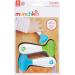 Munchkin Infant Scooper Spoons - Blue/Green | Easy-to-Use Feeding Spoons - Buy Online on GoSupps.com