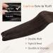 LAAVOO Real Hair Weft Extensions - Brown & Light Brown Sew-in Hair Extensions | 45cm #9/12 - Smooth & Natural Look - Buy Online on GoSupps.com
