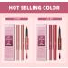 3PCS Matte Liquid Lipstick & Lip Liner Kit - Long-Lasting Waterproof 2-IN-1 Pigmented Gloss Set for Effortless Lips Makeup (Set 01) | International Shipping Available - Buy Online on GoSupps.com