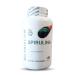 Natural Spirulina Capsules Super Green Powder Supplement | Spirulina Powder Nutri Flow Superfood 500mg | Non-GMO Vegan Vegetable Rich in Vegan Protein 180 Capsules