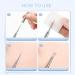 Professional Titanium Lancet Blackhead Remover Tool - Silver - Buy Online on GoSupps.com