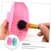 FRCOLOR Set of 4 Makeup Brush Exfoliating Pad Makeup Cleaning Mat Makeup Brush Washer Cleaning Mat for Makeup Brush Keychain Comb Makeup Box Silica Gel Cleaner Portable - Buy Online on GoSupps.com
