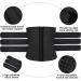 Hidyliu Men's Neoprene Waist Trainer Sauna Sweat Trimmer Cincher - Black, Medium - Buy Online on GoSupps.com