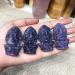 Lepidolite Ganesha Natural Stones Quartz Crystal Carved Elephant God Animals Reiki Gemstones Home Decoration - (Color: 1pcs Size: Approx 5cm) - Buy Online on GoSupps.com