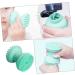 Mikinona 1pc Three-in-one Bath Brush Face Scrubbers Facial Cleansing Brush Scalp Exfoliator Brush Skin Care Brush Face Exfoliator Brush Gentle Exfoliating Brush Skin Care Shampoo 8.6x7cm Green - Buy Online on GoSupps.com