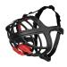 HUNTER ALBURY dog muzzle with removable poison bait protection 3 black