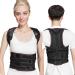 Posture Corrector for Men and Women Back Brace and Neck Stretcher for Scoliosis and Poor Posture in Teens Breathable Mesh Back Support Belt Back Straightener(Medium)