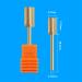 Nail Art Tungsten Steel Polishing Head Round Head Metal Alloy Polishing Drill Gold Polishing/removal Head(Golden-C) - Buy Online on GoSupps.com
