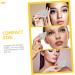 OHPHCALL Lip 3pcs Boxes Eye Shadow Box Blush for Cheeks Cosmetic Cases for Traveling Eyeshadow Sub Plate Pigment Empty Eyeshadow - Buy Online on GoSupps.com