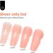 Beetles Nude Pink Glitter Gel Nail Polish 15ml - Delicate Ballet Gel Polish | Soak Off UV Led Light | Nail Art DIY Salon Home Manicure | Gift for Girl Women - Buy Online on GoSupps.com