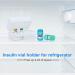 iGuerburn Insulin Vial Protector for Diabetes - Green Silicone Sleeve for 10ML Vials - Buy Online on GoSupps.com