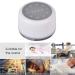 White Noise Machine Portable Rechargeable Sleep Sound Machine 10 Natural Sounds Therapy Continuous or Timer for Baby Kids Adults - Buy Online on GoSupps.com