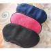 3 Pack Soft Microfiber Eye Sleep Mask Set for Kids & Adults - Stress Relief & Comfort | Rose Red Blue Black - Buy Online on GoSupps.com