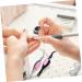 EXCEART 2pcs Nail Positioning Clip Jewelry Tweezers Set - Professional Manicure & Crafting Tools - Buy Online on GoSupps.com